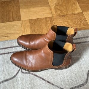 COLE HAAN MEN'S WARNER GROUND WATERPROOF CHELSEA C31815 SZ: 12 Brown